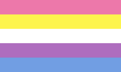 A common bigender flag